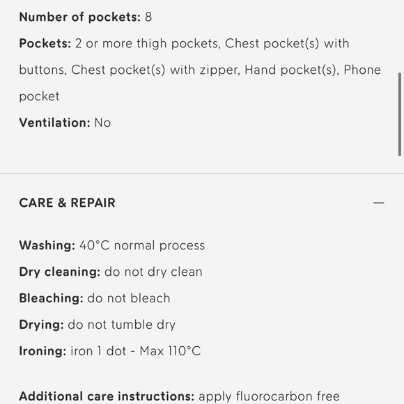 Fjallraven Field Suit, green small (too big)! Excellent condition, worn once. - Picture 13 of 14
